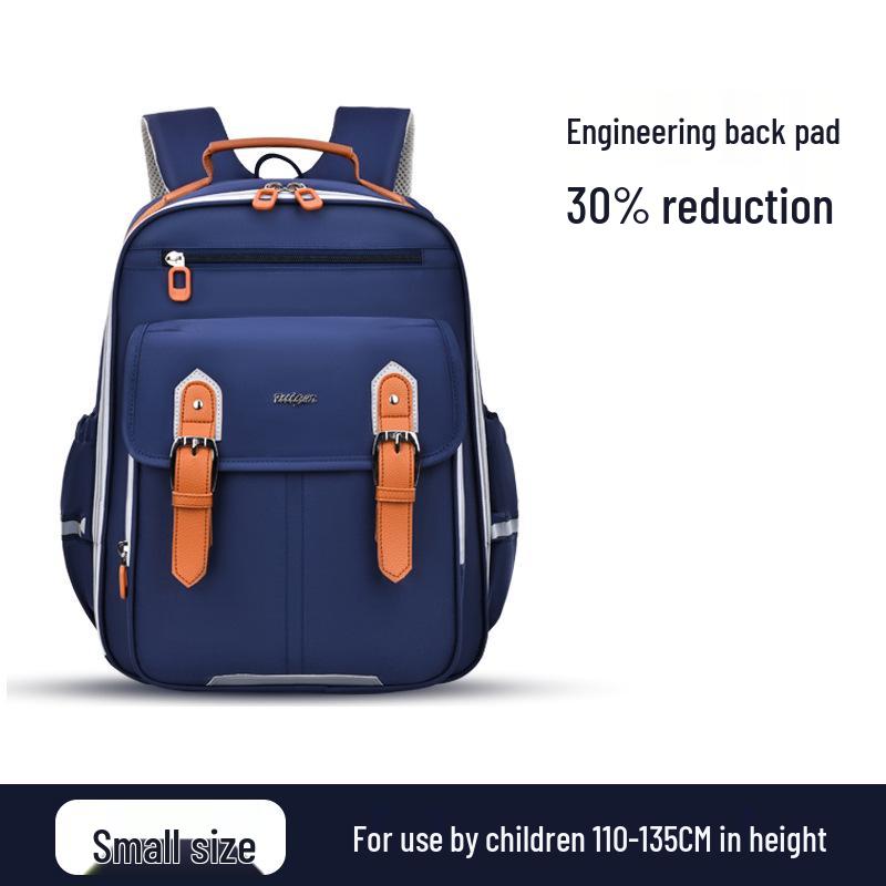 

Рюкзак для начальной школы в британском стиле 2024: Легкий, Водонепроницаемый, Дизайн с пряжкой для мальчиков и девочек 3-6 классов.