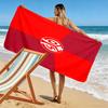 Mainz Roots Print Beach Towel, Large Soft Quick Dry Towel for Beach Camping Swimming