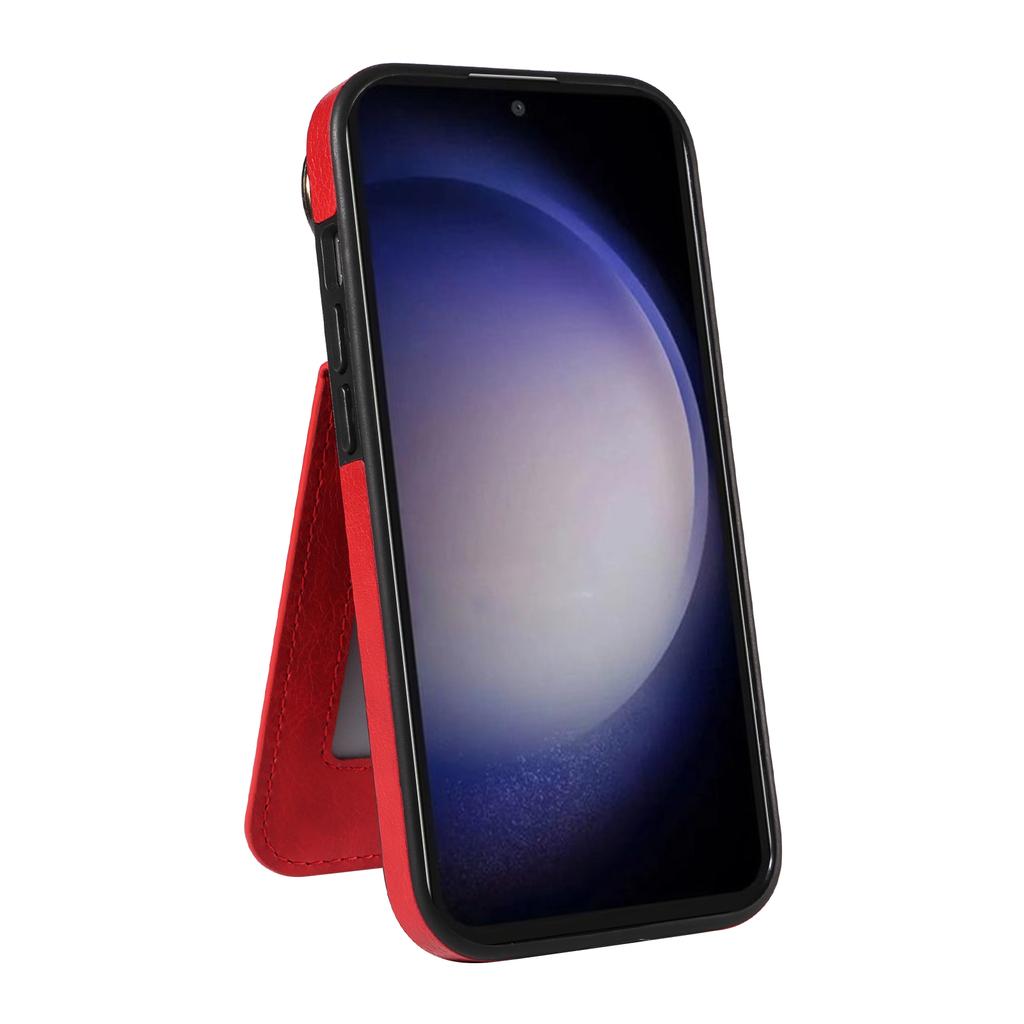 Ring Bracket Vertical Opening Wallet Card Slot Phone Case for Samsung Galaxy S22,S23,S24,A05,A12,A13,A14,A15,A52,A72,A22,A32,A33,A53,A73,A23,A24...