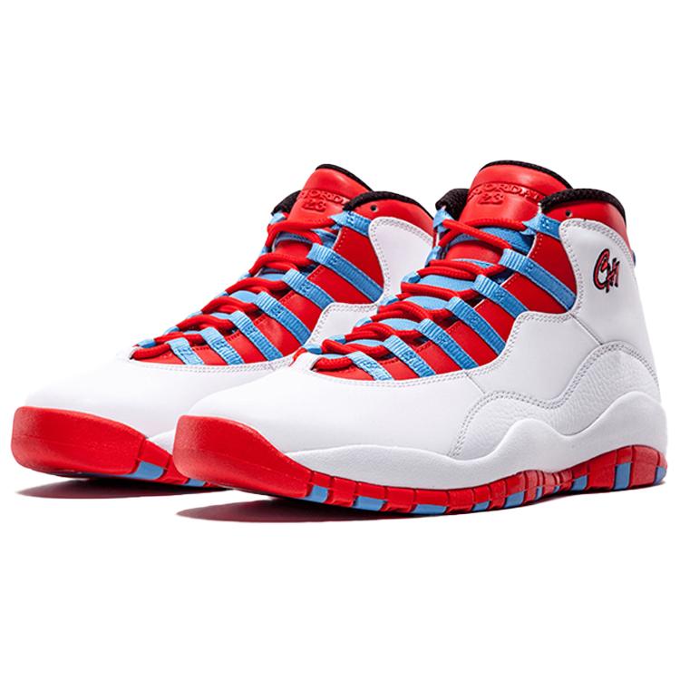 New JORDAN 10 Retro Chicago Flag 310805-114