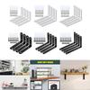 Wall Shelf Brackets for Home Organization - Set of 4