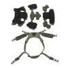 Helmet Dial Suspension System Chin Strap Helmet Padding Kit for Fast for MICH for Wendy Helmet