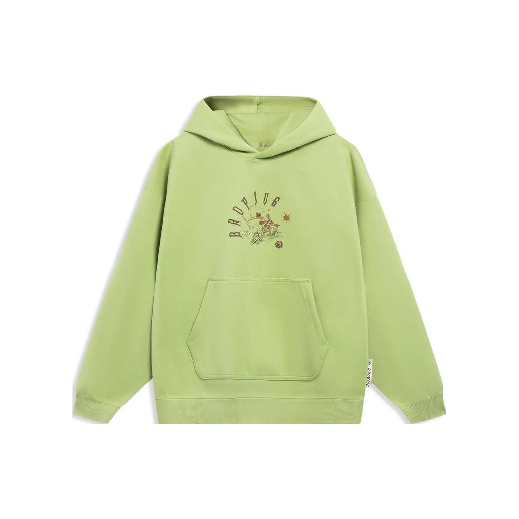 Li Ning Badfive Sweatshirt Unisex Moss Green AWDT093-5