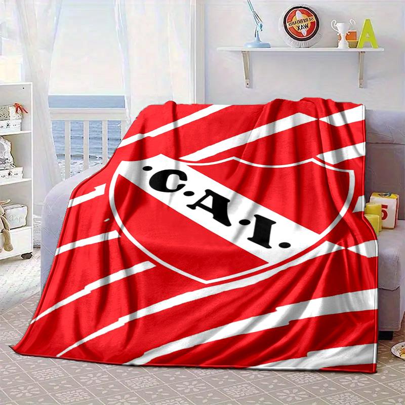 Club Atletico Independiente Portable Blanket/Soft Blanket Bedding Blanket Suitable for Travel Camping Living Rooms Offices Sofas Fan Gifts