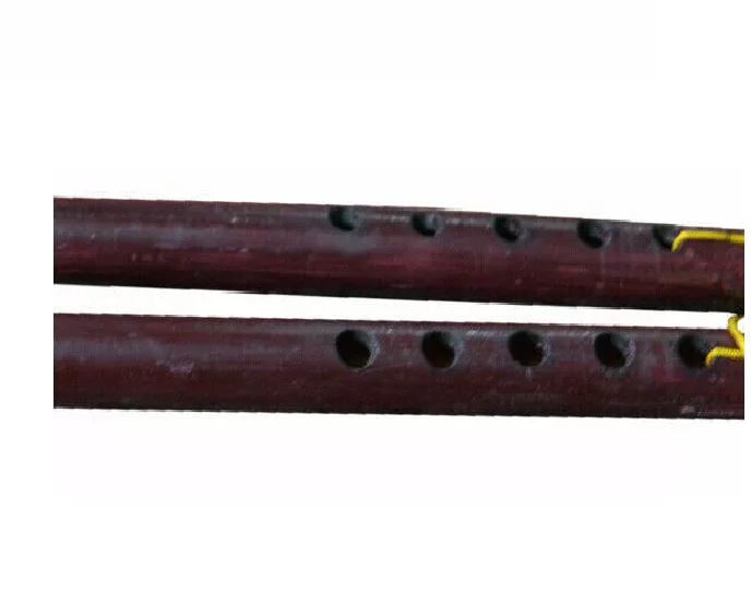 Handcrafted Indian Algoza Alghoze Flute – Big Size Bamboo Wind Instrument