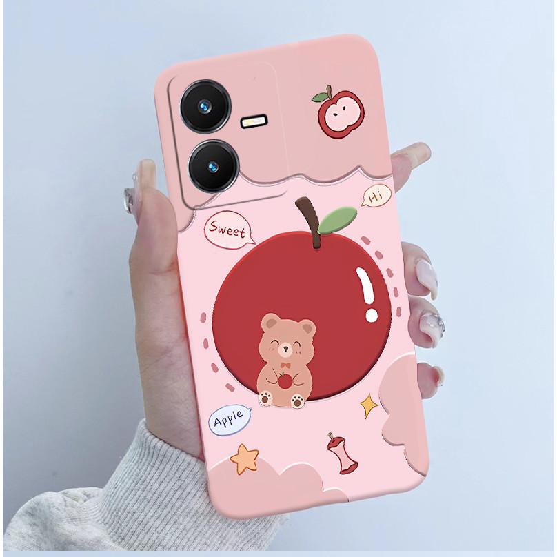 Case For Vivo Y22 Y22s Y35 Cute Astronaut Panda Soft TPU Silicone Phone Cover For vivoY22s Y 22s V2206 V2207 Y 35 V2205 Coque