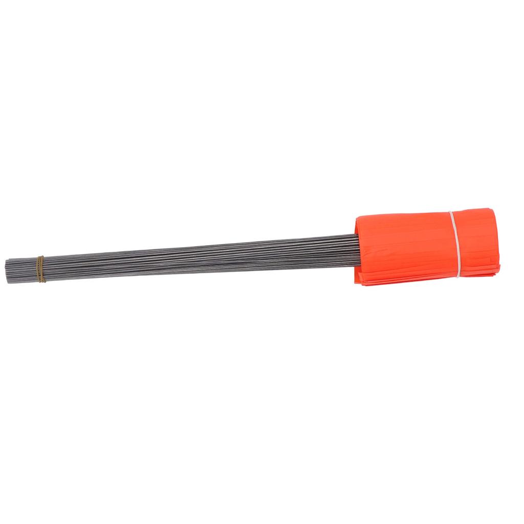 100 Stück Markierungsfahnen 4 x 5 Zoll PVC-Fahnen 15 Zoll Stahlstange Rasenmarkierungen für Hof Hundetraining Baustelle