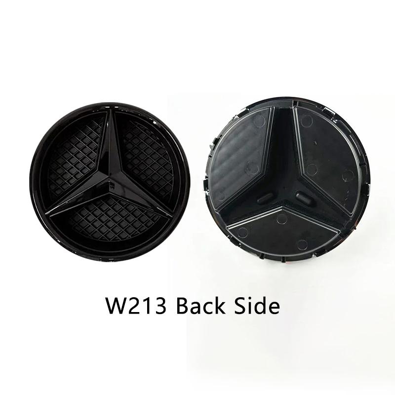 VFOMP1 2025 Hot 3D Car Grill Emblem Star Badge Front Grill Logo For Mercedes Benz W204 W205 W213 X253 A B C E S CLA GLB GLC GLE GLS Acc