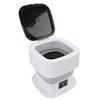 Portable Washing Machine 11.5L Foldable Portable Washer with Soft Drying Automatic Drainage for Home Dormitory EU Plug