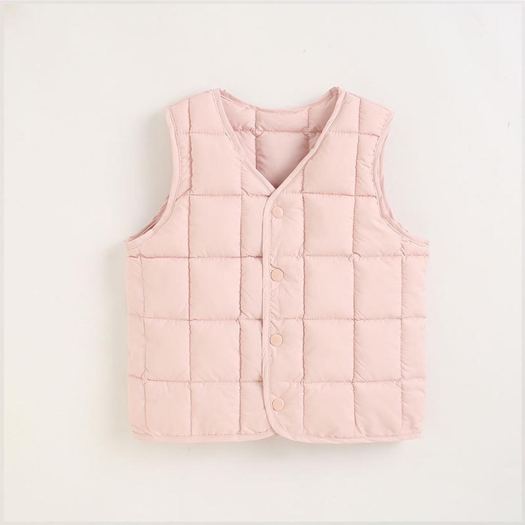 Children's Fashionable Casual Hooded Vest Jacket