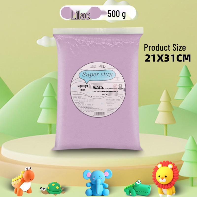 Superleichter 500g Kinder-DIY-Ton - 24 Farben, Großpackung