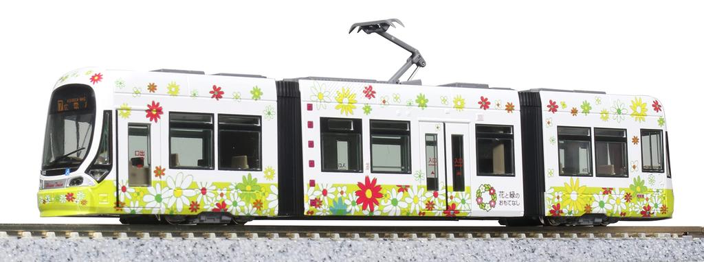 KATO Plastic N Gauge Hiroshima Electric Railway 1002 Flower Train Special Edition Model Train 14-804-6