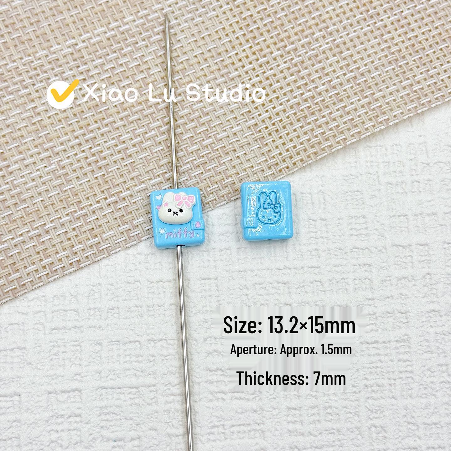 Colorful Rabbit Beaded Necklace & Phone Charm Single Price