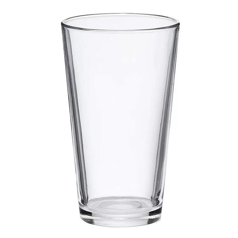 16oz Transparent Craft Beer Pint Glass with Logo - 480ml Gift Item 480ml