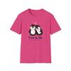 You & Me Penguins T-Shirt, Cute Couple Penguin Tee, Graphic Tee, Summer Tee