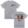 Camiseta Gráfica de Álbum del Cantante Rauw Alejandro Ropa para Hombre Moda Hip Hop Camisetas de Música Pop Clásica Camiseta Oversize Unisex