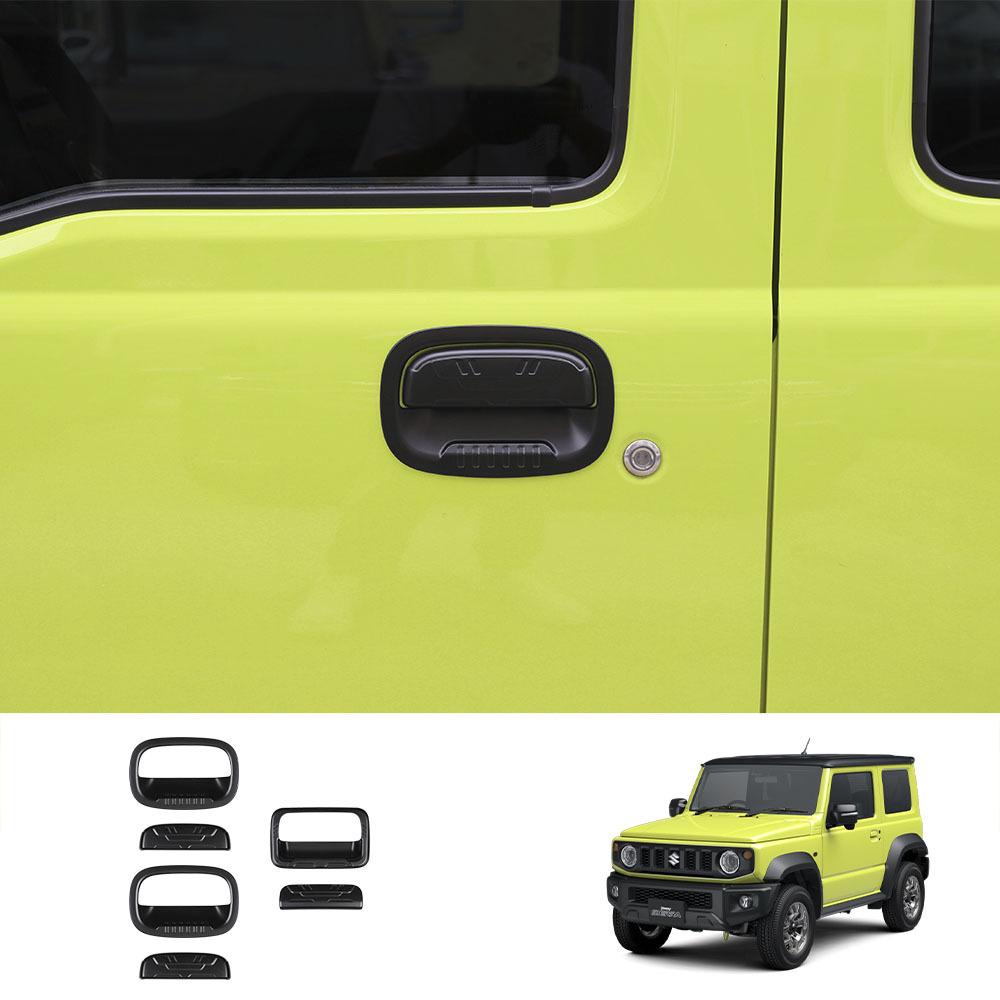 Накладки на ручки наружных дверей и крышку багажника для моделей JIMNY 2018+ 3/5-дверный