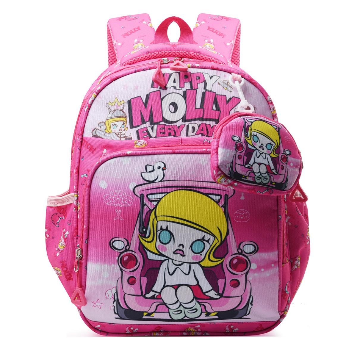 

Школьный рюкзак новый рюкзак милый мультяшный школьный рюкзак дошкольники снижают нагрузку повседневный школьный рюкзак розы красного