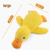 Pet Toy: Bite-Resistant Yellow Duck Plush for Teething Puppies and Dogs