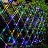 Outdoor Rainproof Solar LED String Lights - Colorful PVC Tube for Courtyard Decoration