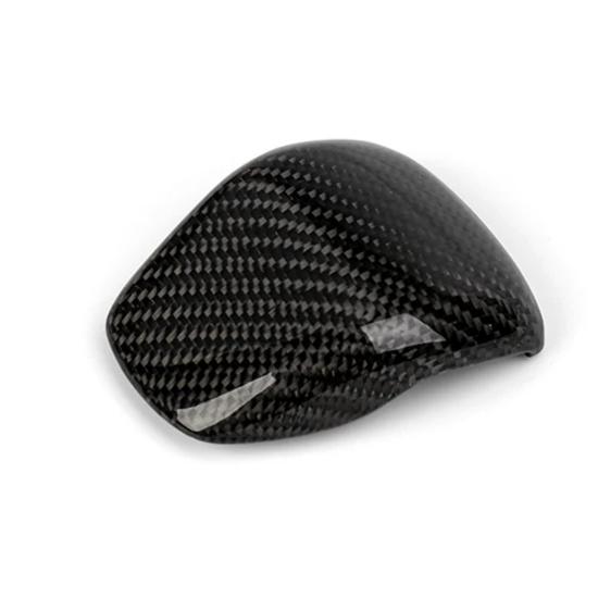

Real Carbon Fiber Forging Black Gear Lever Cover Trim For Kia Stinger 2018- Car Tuning Accessories углеродного волокна черного