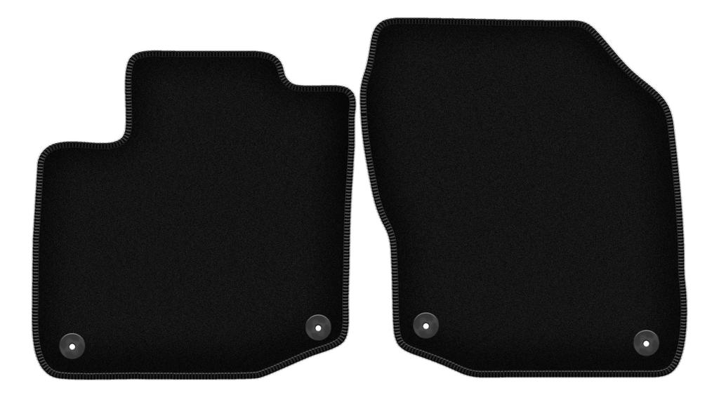 Dywaniki welurowe BASIC przód do: Honda Civic IX kombi (39cm) (2011-2016)