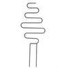 QX2E Robusto Grigliato da Giardino Supporto per Steli di Piante Rampicanti Paletto Supporto Struttura Rastrelliere per Piante da Interno in Miniatura Fiori Verdure