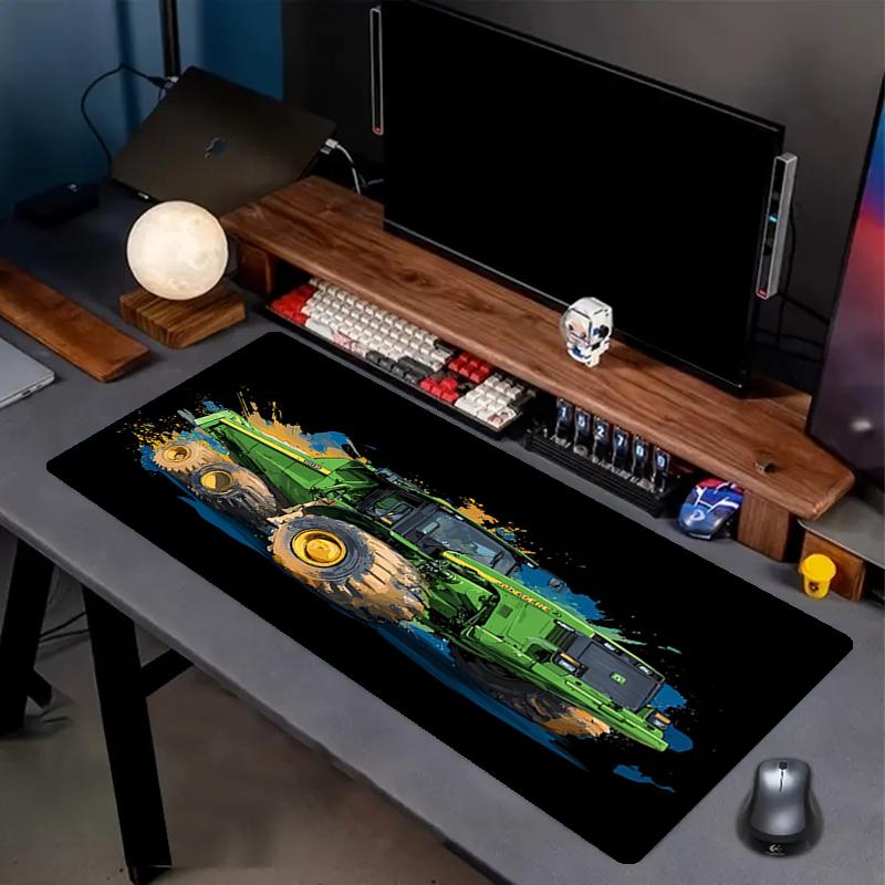 Tappetino Mouse Tema Camion, Base in Gomma Antiscivolo, Multifunzionale per Ufficio e Casa, Perfetto per la Personalizzazione dello Spazio di Lavoro.