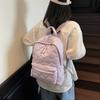New Popular Cotton Clothing Backpack, Women's Casual Versatile Space Cotton Backpack, Large Capacity Backpack