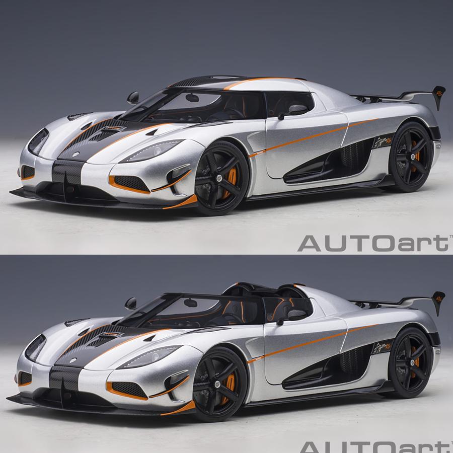 

AUTOart model 1/18 Scale New KOENIGSEGG AGERA RS car model Static Decorative Items Holiday Gift Collection