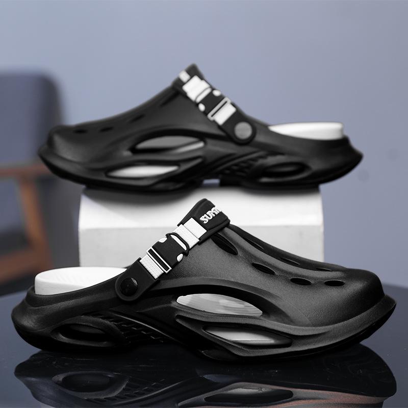 

Мужские летние повседневные пляжные сандалии из ЭВА на толстой подошве - Модный дизайн с отверстиями 42-43