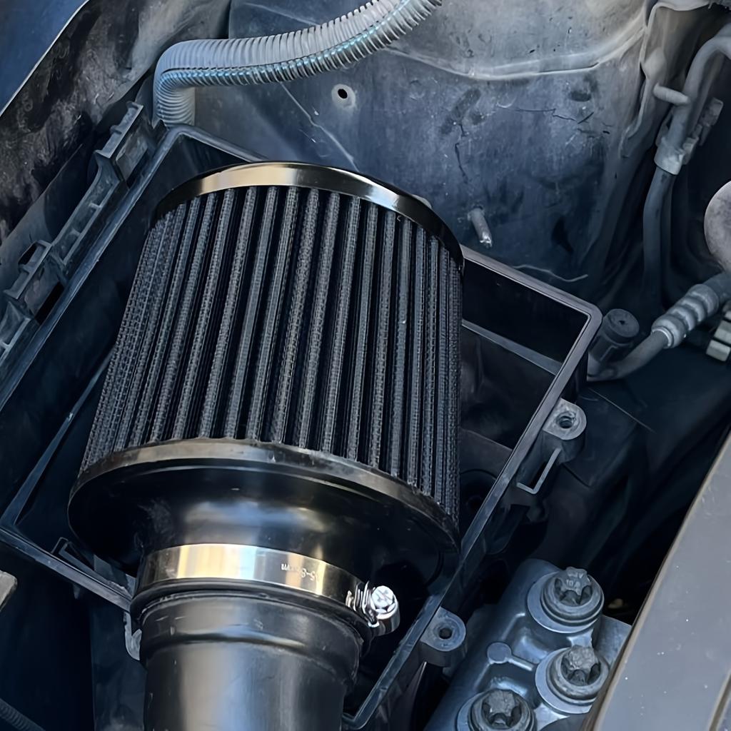 Car Modification with High-Flow Air Intake Mushroom Head High-Performance Air Intake Filter with an Aperture of 76mm Air Filters 7