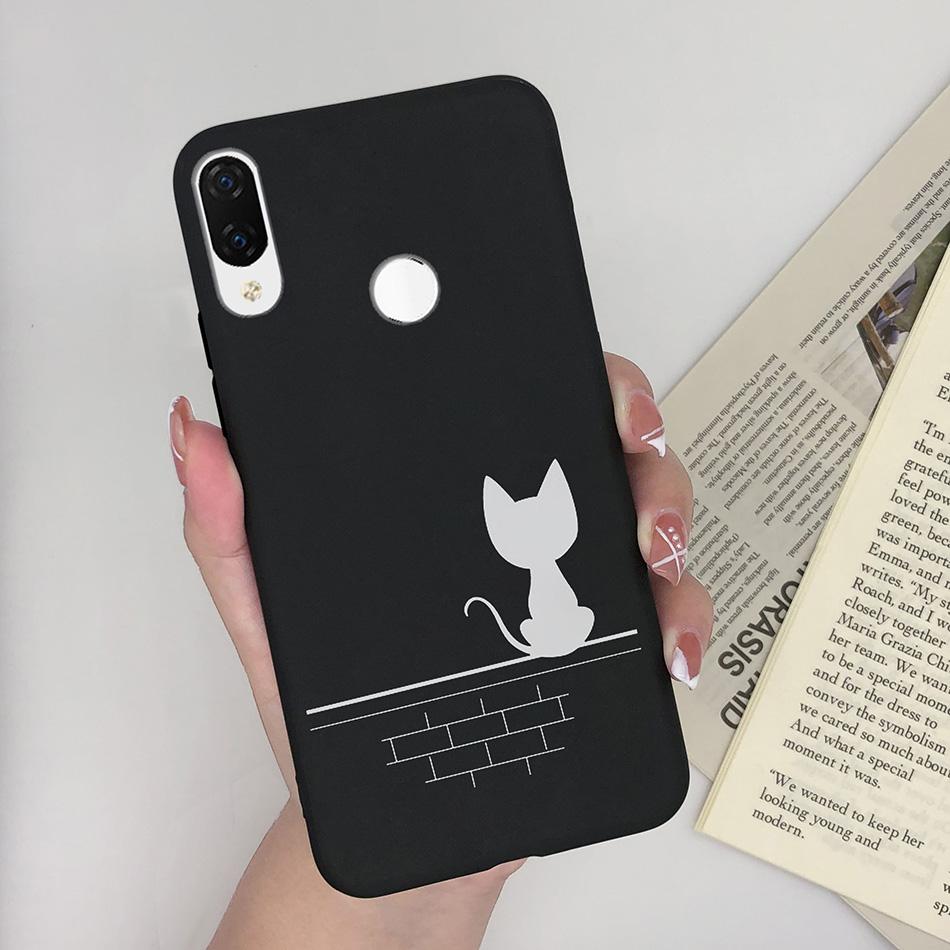 

For Huawei Nova 3i Nova4 Case Shockproof Matte Cute Cartoon Soft Silicone Phone Back Cover For Huawei P Smart Plus Nova 3i Coque P Smart Plus 2018