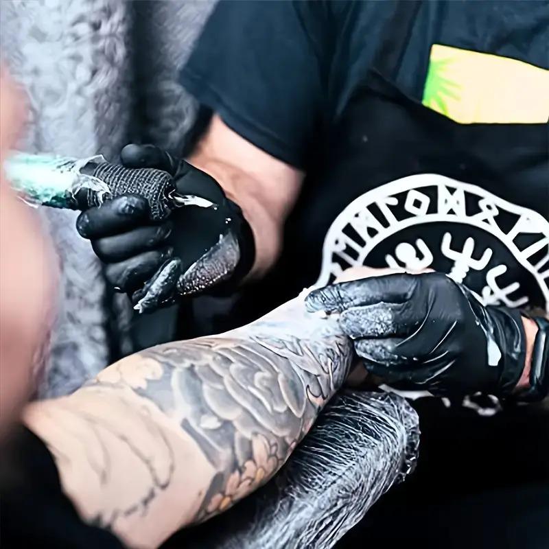 Mănuși Nitril Negre Reutilizabile Impermeabile și Antiderapante Mănuși de Curățat Bucătăria pentru Lucru Consumabile de Curățat Mănuși de Unică Folosință