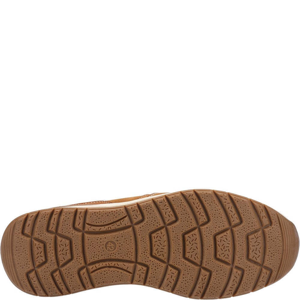 Hush Puppies Mens Cole Leather Casual Shoes