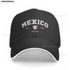 Mexico Flag Caps EST.1821 Retro Cowboy Washed Baseball Caps Female Sport Denim Sunscreen Hats Spring Summer Cap Unisex Trucker Cap