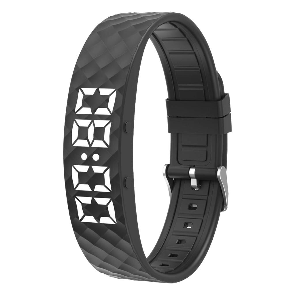 Digital Smart Wristbands Vibrating Alarm Wristband Waterproof Vibration Alarm Clock Watch Reminder Sleep Monitoring Bracelet