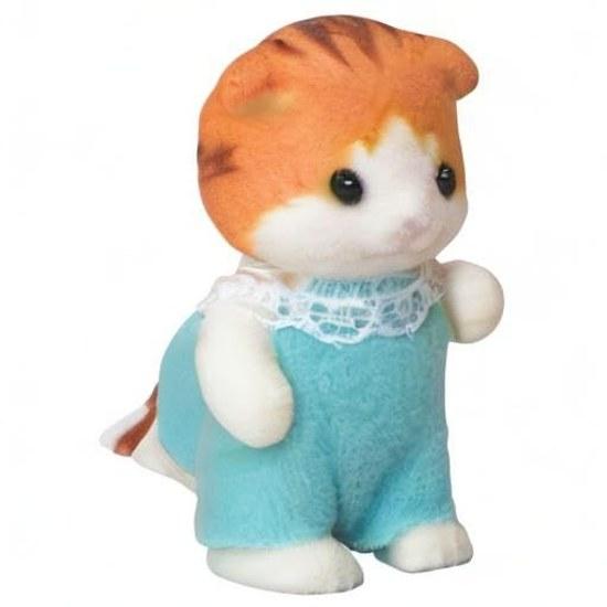 Sylvanian Families Doll Maple Cat Baby Ni-101 ST Mark Certified Age 3 Up Toy Dollhouse EPOCH