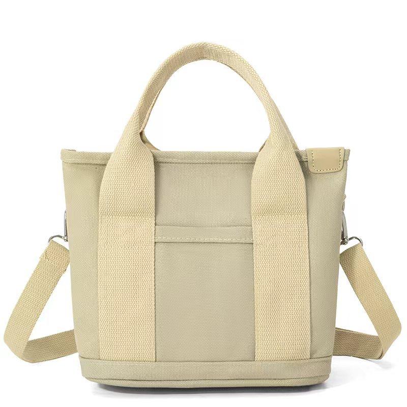 Japanese High-end Canvas Bag Bento Bag Tote Bag 16 Ann Canvas Women's Bag Hand Bag
