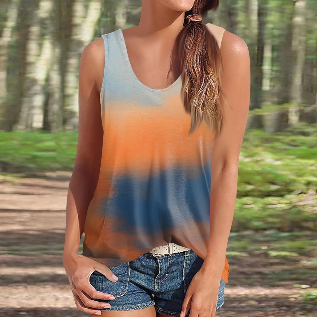 Damen Tanktop, elegante Freizeithemden, Sommer, lockere Passform, Camisole, süße trendige Kleidung, ärmellose Blusen