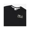 [fila Kids] Zuri Short Sleeve Sweatshirt   Shorts Set Up  Fk2fsf2201x Blk  q0zFk2fsf2201xBlk