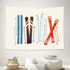Boho Tapestry Mountain Landscape Nature Wall Hanging Home Decor Aesthetic Room Dorm Wall Art Vintage Scenic Backdrop