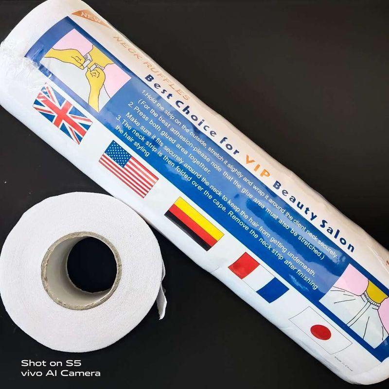 

Hairdressing Supplies Disposable Hair Cutting Neck Paper Protection Cloth Neck Guard Paper Hair Salon Perm Dedicated Barber Shop Tools Hot 400g Scarf Paper