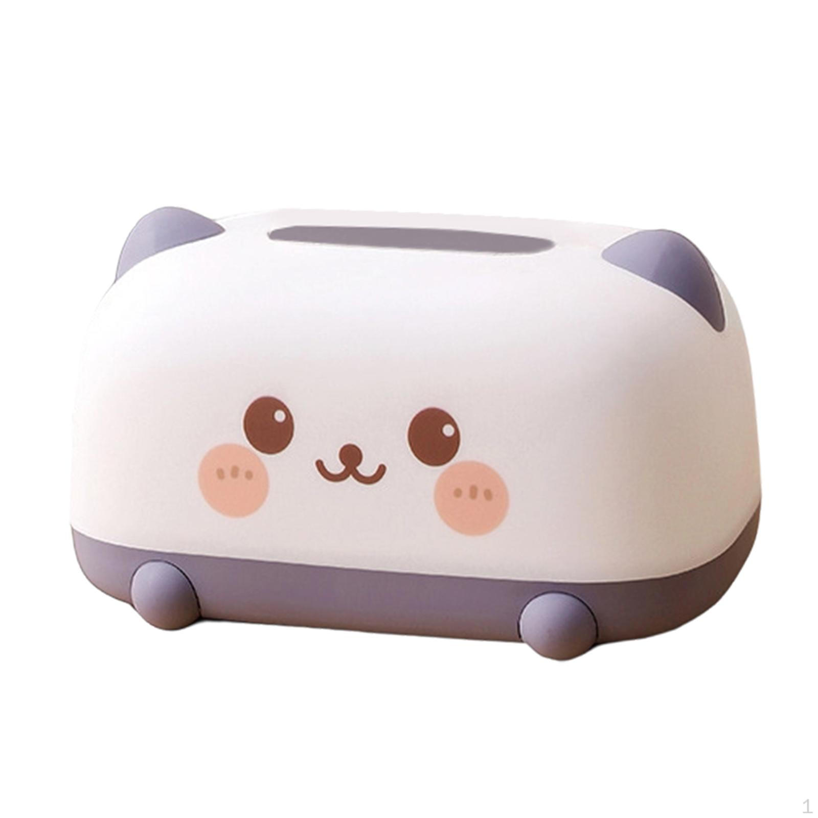 

Cartoon Box, Tissue Organizer, Napkin Holder, Paper Towel Box фиолетовый