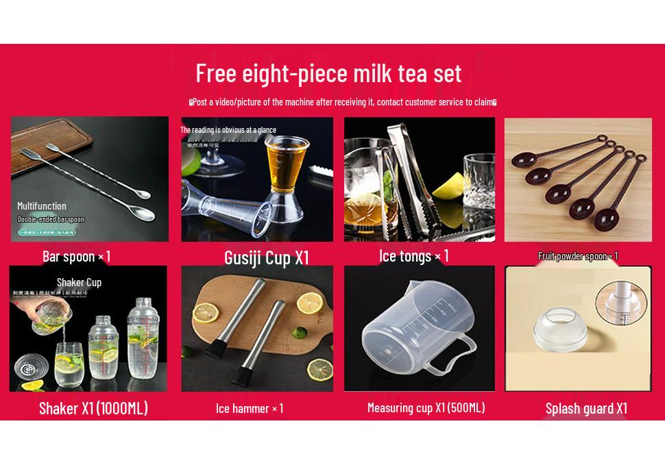 Commercial Soundproof Smoothie Machine: Automatic Ice Crusher, Shaver, Tea Brewer, Wall-Breaking Juicer for Milk Tea Shops.