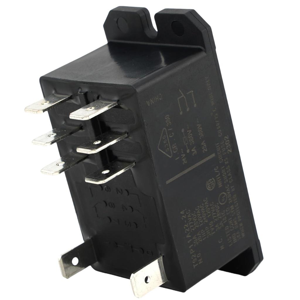 24VAC 30A AC Voltage Form General Purpose High Power T92P11A22-24 4-1393211-3 DPST-NC (2 C) Relay.