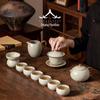 Ru Kiln Gongfu Tea Set 2026: New Style Ceramic Tea Pot for Home and Office Brewing.