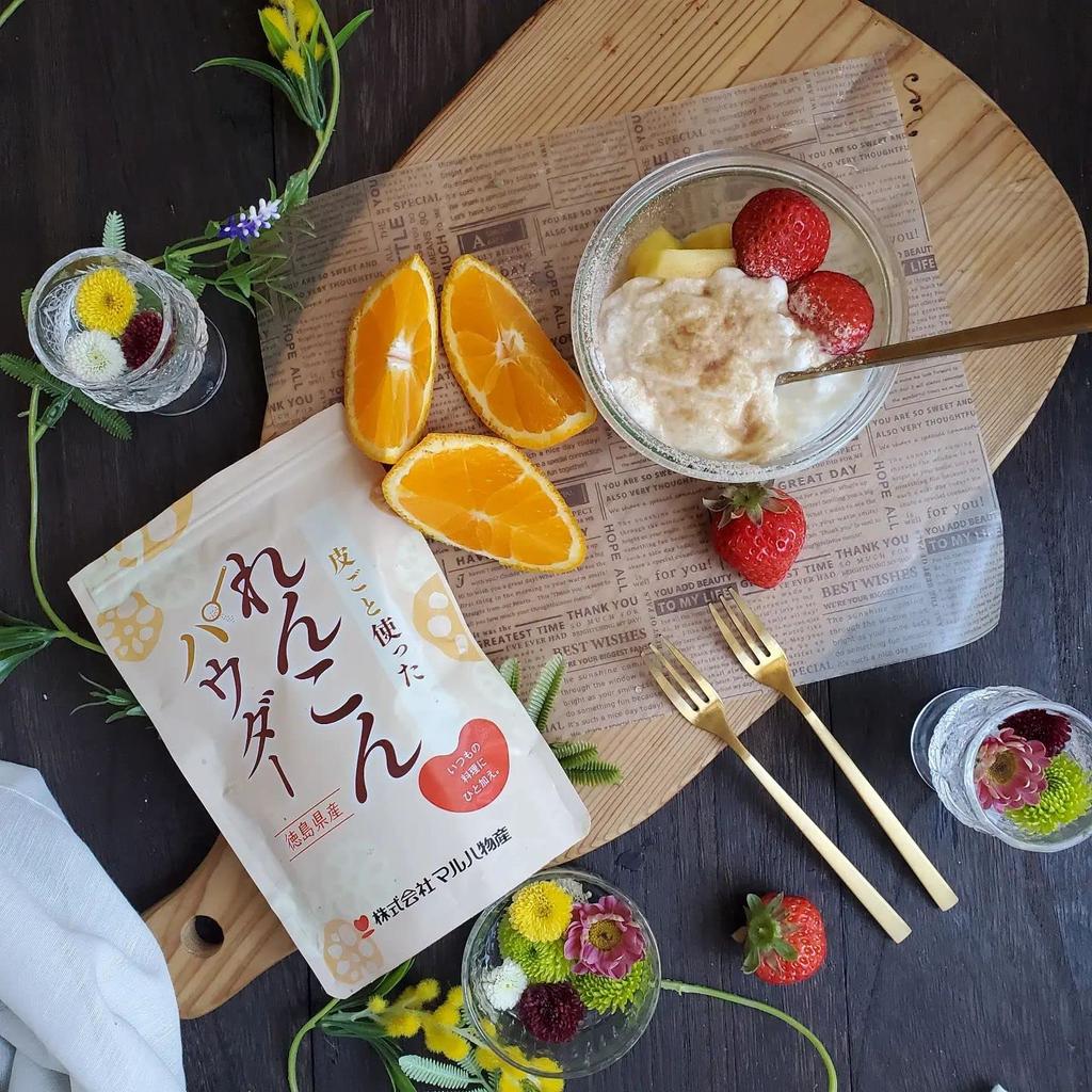 Lotus Root Powder with Skin 500g [Value Pack]