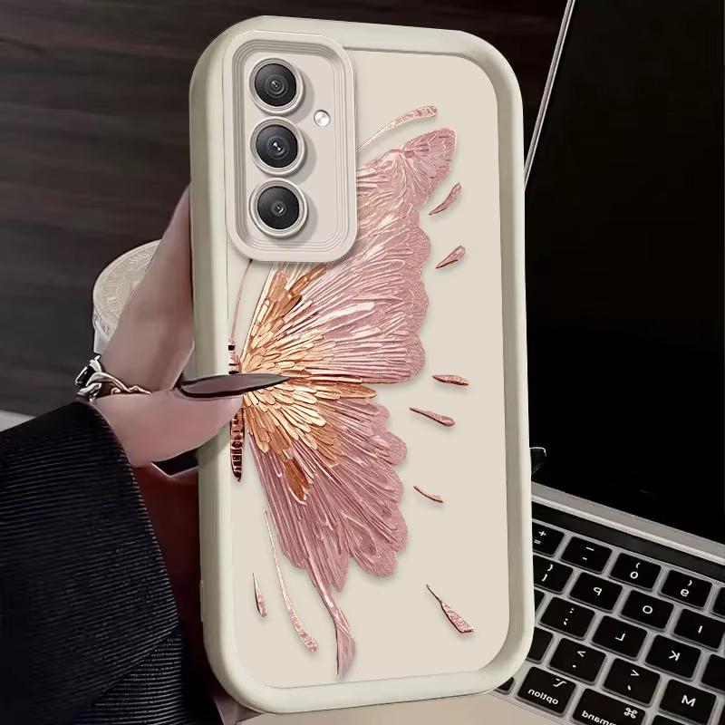 

Beautiful Painting Butterfly Phone Case For Samsung Galaxy A14 A15 S21 S22 S23 S24 S255G FE Plus Ultra A25 A35 A52 A53 A54 A55 Galaxy S23