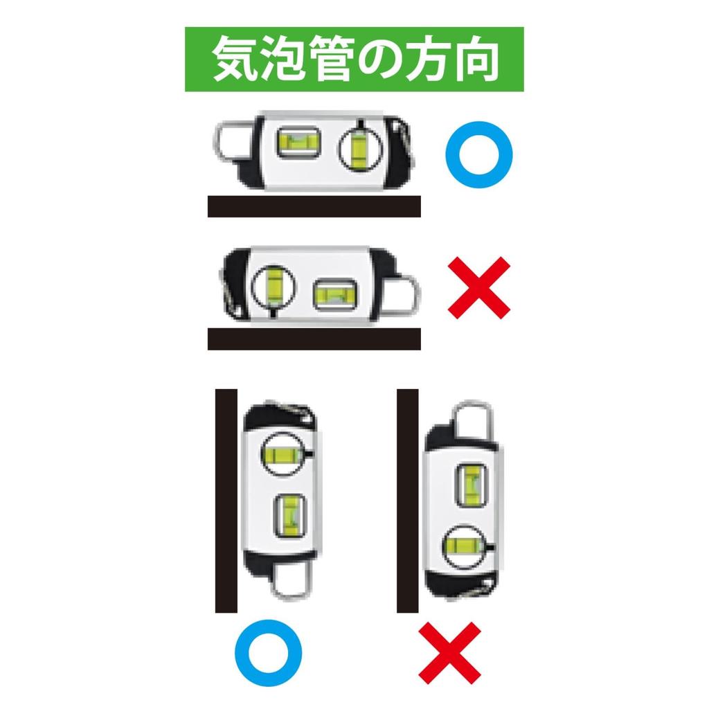 Niigata Seiki SK Super Magnetic Level Safety 100mm White Lily SJL-100W